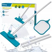 Baseino siurblys Bestway su dugno valymo filtru ir tinkleliu