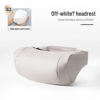 Neck Pillow for BMW, Mercedes, BYD Car Headrest white