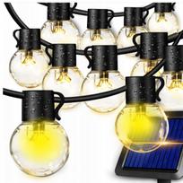 Saulės girlianda, 9,6 m, 40 LED lempučių
