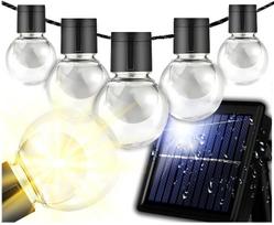 Lauko kalėdinės girliandos su 10 LED, dideli burbulai balkonui ir terasai