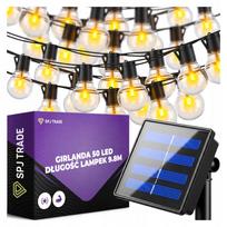 Saulės girlianda GARDEN, 50 LED, balkonui ir sodui