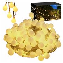 Lauko girlianda GARLAND, 15 m, šiltai balta, 50 LED