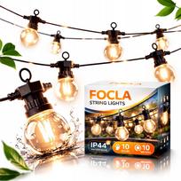 Lauko girlianda GARDEN LIGHTING, 10 LED, IP44, filamentinės lemputės