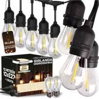 Lauko girlianda GARDEN LIGHT, 10 m, 11 LED lemputės, galima jungti iki 60 m
