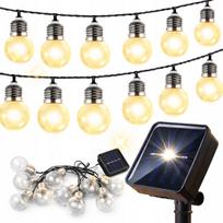 Saulės girlianda sodui, 30 LED, 11 m