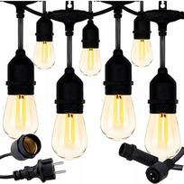 Lauko girlianda 5 m, LED, IP44, energiją taupanti