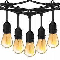 Lauko girlianda, 10 m, 20 LED, E27, stora jungtis