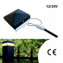 LED tvoros stulpelio šviestuvas, 8x8 cm, 12V, CE