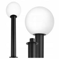 Lauko LED sodo šviestuvas, stovas, E27, IP54, 60 cm, gaublys