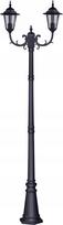 Lauko žibintas K-7064A2/2 STANDARD, juodas, 233 cm, IP44