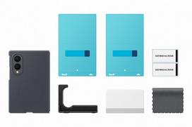 Dėklas SAMSUNG Galaxy Fold 8 EF971CBE Silikoninis magnetinis Juodas
