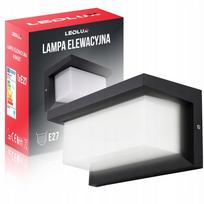 Lauko sieninis šviestuvas E27, fasadui ir sodui