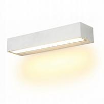 Lauko LED sieninis šviestuvas, baltas, 16W, 3000K, IP65, atsparus drėgmei