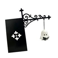 Dekoratyvinė knygų lentynos lempa „Ghost Book Nook“