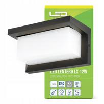 Lauko sieninis šviestuvas su judesio jutikliu, 12W, IP54