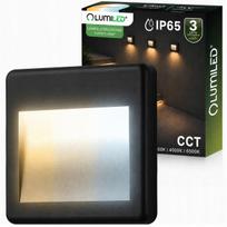 Lauko LED sieninis šviestuvas, 4W, 3 spalvos, IP65
