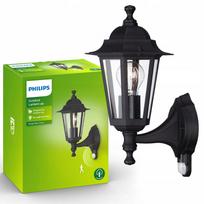 Lauko sieninis šviestuvas su judesio ir sutemos davikliu, E27, IP44, Philips