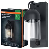 Lauko sieninis šviestuvas su judesio davikliu, E27, IP65, Osram