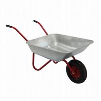 Sodo karutis, cinkuotas, su metaliniu ratu, 80/120 kg, GARDEN