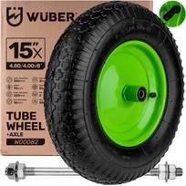 Karutis ratas WUBER 15", 4.80/4.00-8, 200 kg, su kamera, pripučiamas