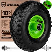 Karutis ratas WUBER 10" 3.00x4 su kamera, iki 100 kg