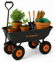 Sodo vežimėlis GARDEN TROLLEY, 90 l, 250 kg