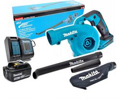 Pučiamas dulkių siurblys Makita DUB186SFX1, belaidis, 18V LXT, su 1 x 3Ah akumuliatoriumi