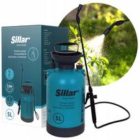 Rankinis slėginis purkštuvas Sillar 5 l su ilga lance, sodui
