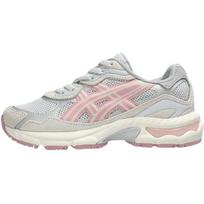 ASICS GEL NYC Classic And Versatile Low top Kids' Running Shoes Gray Pink Children Aged 3 7 Years Old 1204A176-020 28.5 white