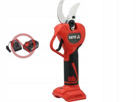 Sodo akumuliatorinės šakų žirklės Yato, 18V, iki 40 mm, be akumuliatoriaus