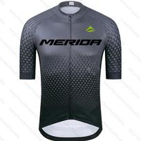 2026 Merida Vyriškas Vasaros Plento Dviratininko Drabužių Rinkinys Lenktynėms Kvėpuojantis Dviratininko Džersio Rinkinys - Ropa Ciclismo Maillot Breathable S gray