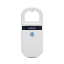 Can Be Stored Animal RFID Reader Handheld Animal Chip Scanner Pet Microchip Scanner  Pet Shop Store Data balta