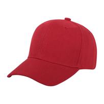 Kids Baseball Cap Snapback Hat Hip-Hop One Size raudona
