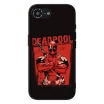 Deadpool Marvel Dead Pool Casing Phone Cover for Apple iPhone 17 16 14 15 Pro Max Plus 15+ 16E XR ProMax Air 16+ Soft Case iPhone 16 red