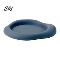 Anti-scalding Thermal Pads Non Slip Coasters, Heat Insulation Silicone Drink Cup Mat, Anti-Slip Protect Insulating Coasters Furniture and Table mėlyna