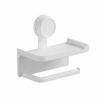 Suction Cup Bathroom Paper Holder High-Quality Double Layer Tissue Holder Self Adhesive No-Drill Bathroom Storage Rack Bathroom balta
