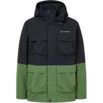 Columbia Traverse Series Color Block Pocket Waterproof Comfortable Long Sleeve Waterproof Warm Jacket Men jackets Dark-Black WE3429-011 XL black