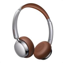 UGREEN Studio Plus Bluetooth belaidės ausinės su Bluetooth ANC triukšmo slopinimu, iki 80 valandų muzikos, 30 mm PU titanu dengta diafragma, AI triukšmo ruda