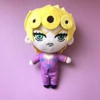 Jojos Bizarre Adventure Plush Doll Toy Joseph Joestar Kujo Jotaro Josuke Cute Soft Stuffed Pillow Birthday Gift 20Cm 20CM yellow