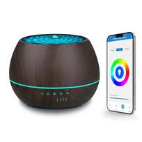 500ml Essential Oil Aroma Diffuser Smart WiFi Air Humidifier Support Tuya Alexa Google Home 7 Colorful LED Light App Control juoda