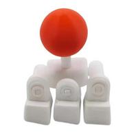 Mechanical Keyboard Accessory 3D Printed Joystick Keycap, King of Fighters Themed Custom WASD Arrow Key Caps, Universal Fit for Most Shaft Keycap red