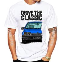 Drive The Classic Opeles Kadett E Late Model T-Shirt Men Short Sleeve Vintage White Casual Cool Boy Tees Mans Tops 2XL black