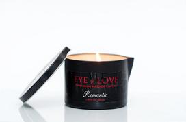 Masažo žvakė Eye of Love Romantic, 150 ml