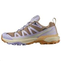 SALOMON EDGE GORE TEX Slip Resistant Low Top Outdoor Shoes Women's Natural Brown Sneakers L47463700 gray