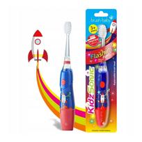Vaikiškas dantų šepetėlis BRUSH-BABY KidzSonic 3+ RACKET, elektrinis, soninis