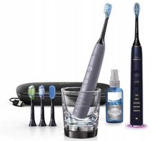 Elektriniai dantų šepetėliai Philips Sonicare HX9924, pilki ir ametisto spalvos