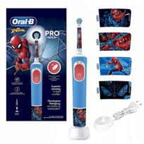 Vaikiškas elektrinis dantų šepetėlis Oral-B Vitality PRO D103, Spider-Man