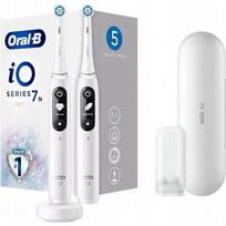 Elektrinių dantų šepetėlių rinkinys Braun Oral-B iO 7 Duo White, 2 vnt.