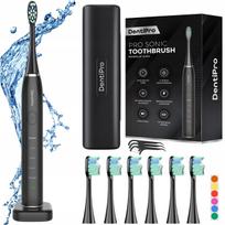 Elektriniai dantų šepetėliai Alpha Sonic Dentipro STB 02, 2 vnt., su kelioniniu dėklu ir 6 šepetėlių antgaliais