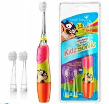 Vaikiškas elektrinis dantų šepetėlis Brush-Baby Kidzsonic, nuo 3 metų